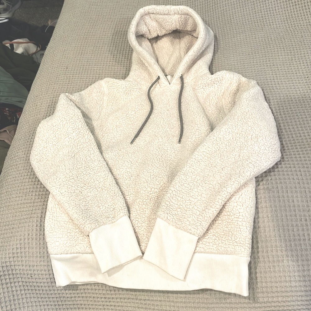 Cozy Sherpa Athleta hoodie